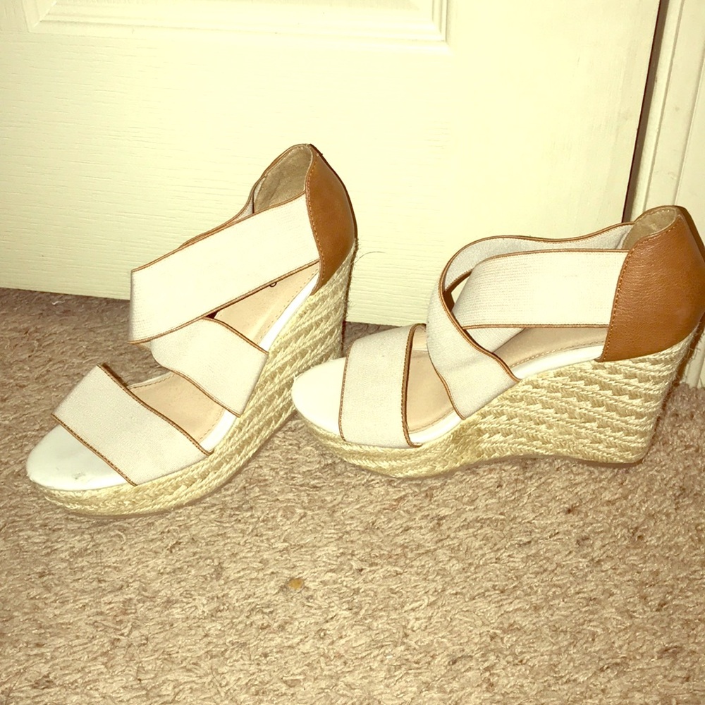 Tan wedges
